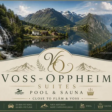 דירה Voss-oppheim Pool&sauna Voss & Flom - L4